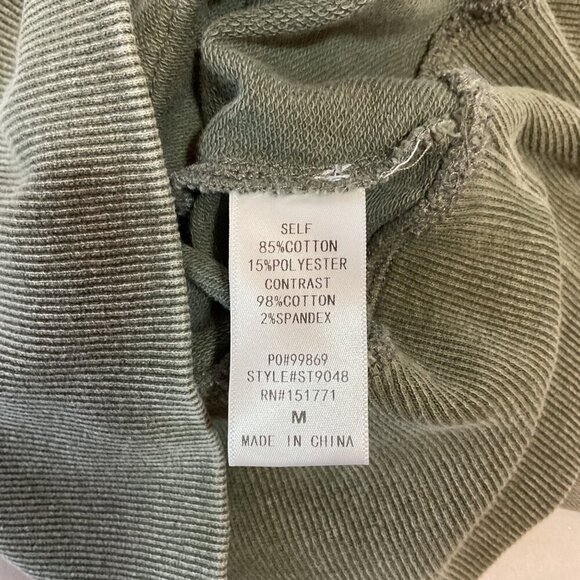 Le lis Drew Cropped  Dolman Sleeve Pullover New‎ Size Medium - Picture 4 of 6